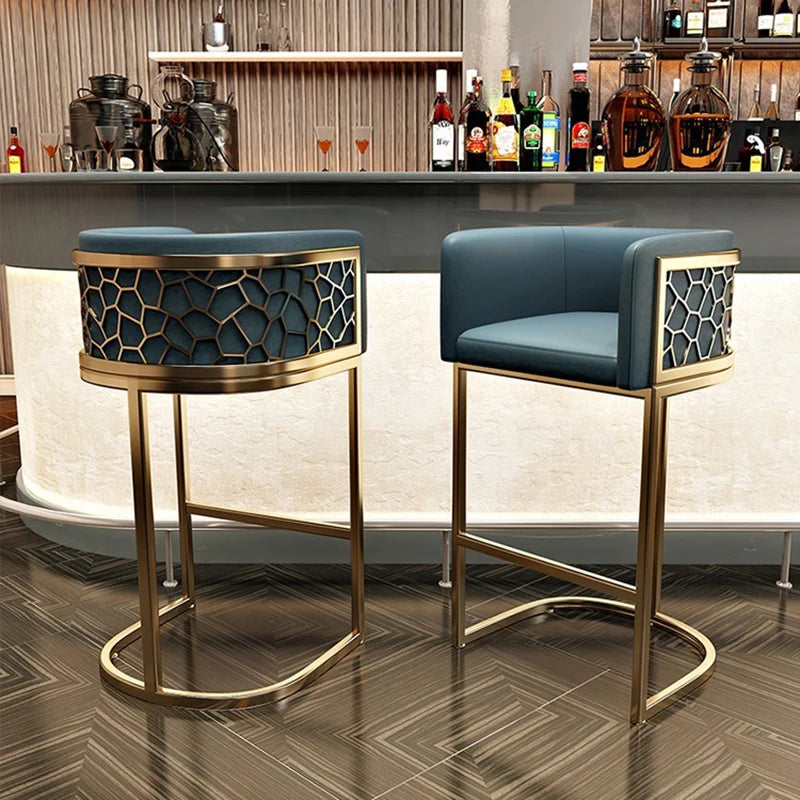 Reception Desks Bar Stools Dining Luxury Minimalist Counter Garden Manicure High Modern Taburetes De Bar Furnitures TD50DC