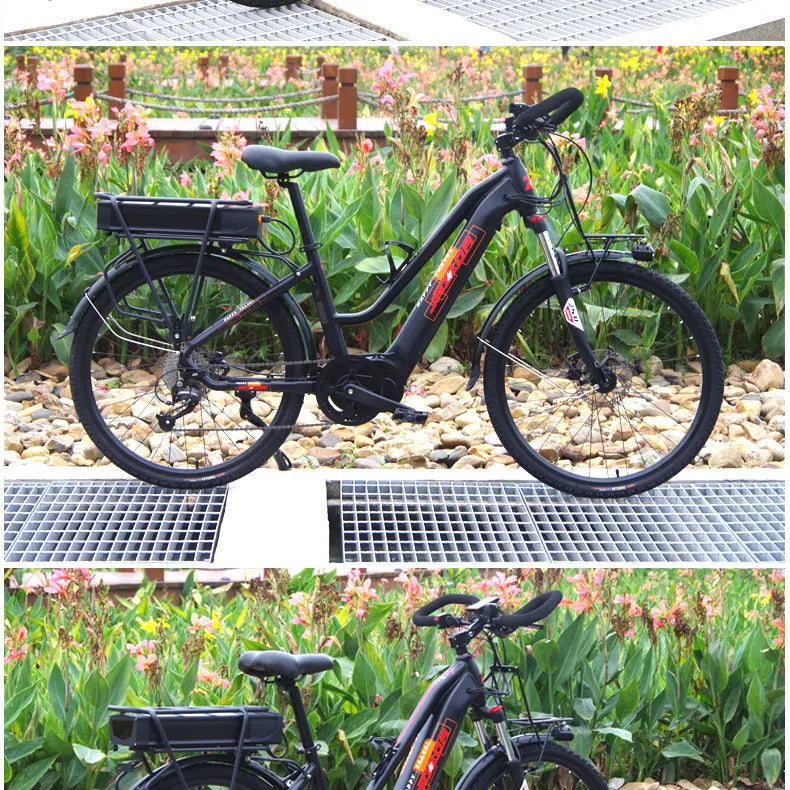 26inch electric torque mid-drive power-assist travel mountain bike 45km/h two-wheeled pedal long-distance travel variable ebike