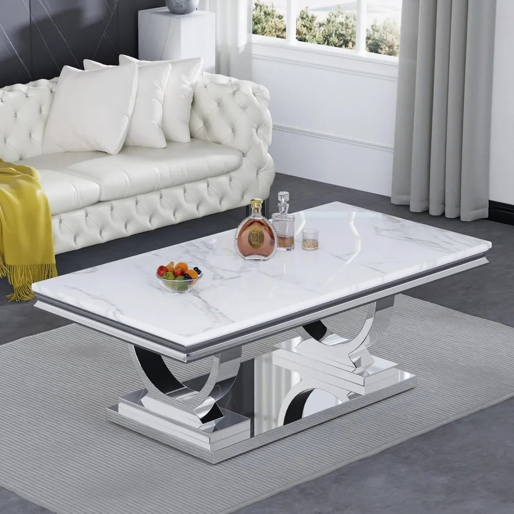 Modern Marble Coffee Table