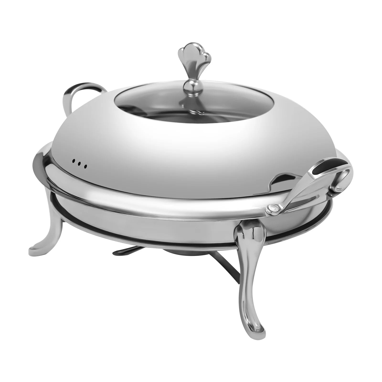 Round Stainless Steel Chafing Dish