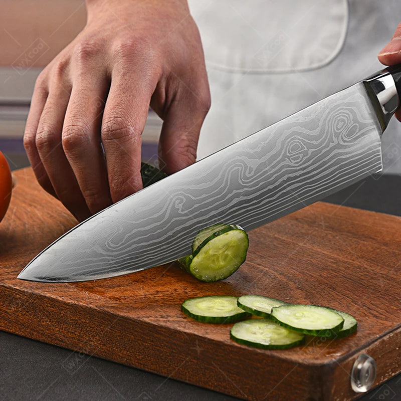 Precision Steel Chef’s Knife Set