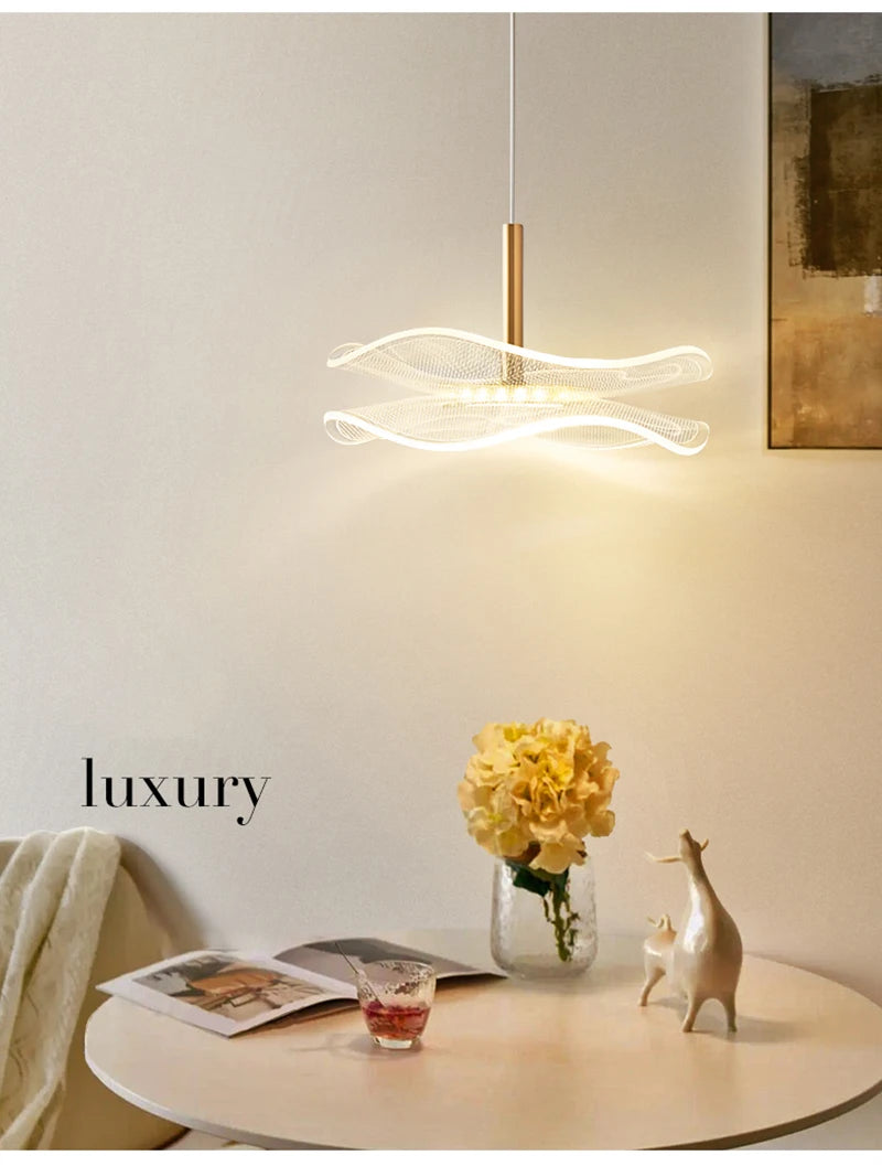 Nordic LED Pendant Lights Fixture Indoor Lighting Hanging Lamp Dining Tables Living Room Stairs Home Decor Lustre Pendant Lamp