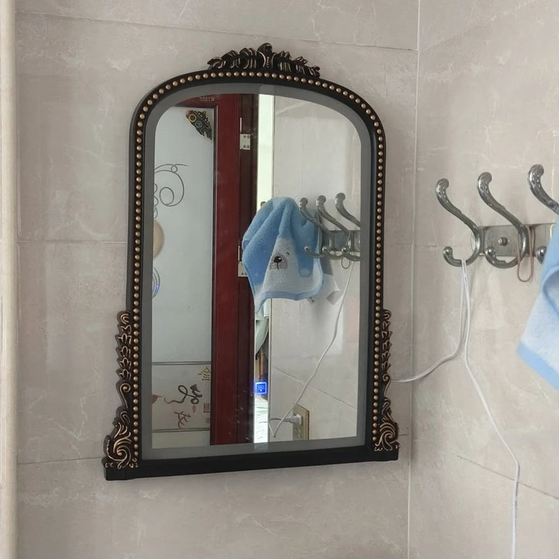 Makeup Large Decorative Mirrors Wall Vintage Long Heart Mirror Infinity Shower Hogar Decoraciones Bedrooms Decorations CN50ZS