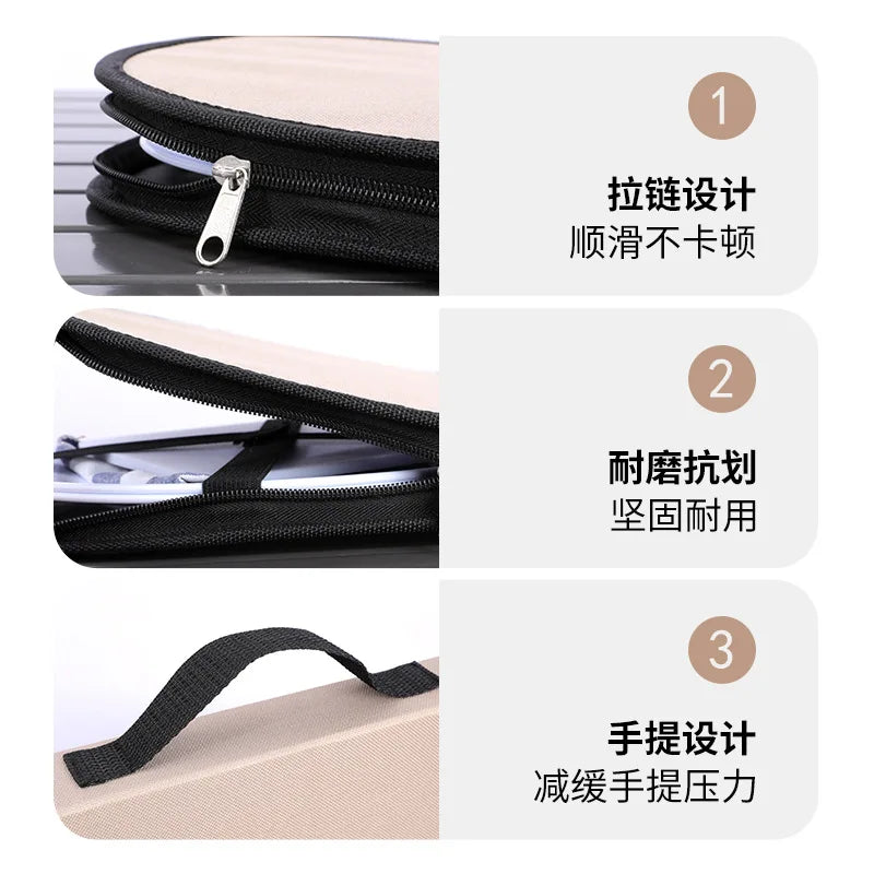 Outdoor Camping Tableware Bag Oxford Cloth Picnic Folding Portable Picnic BBQ Tableware Pouch Excluding Tableware 식기 가방