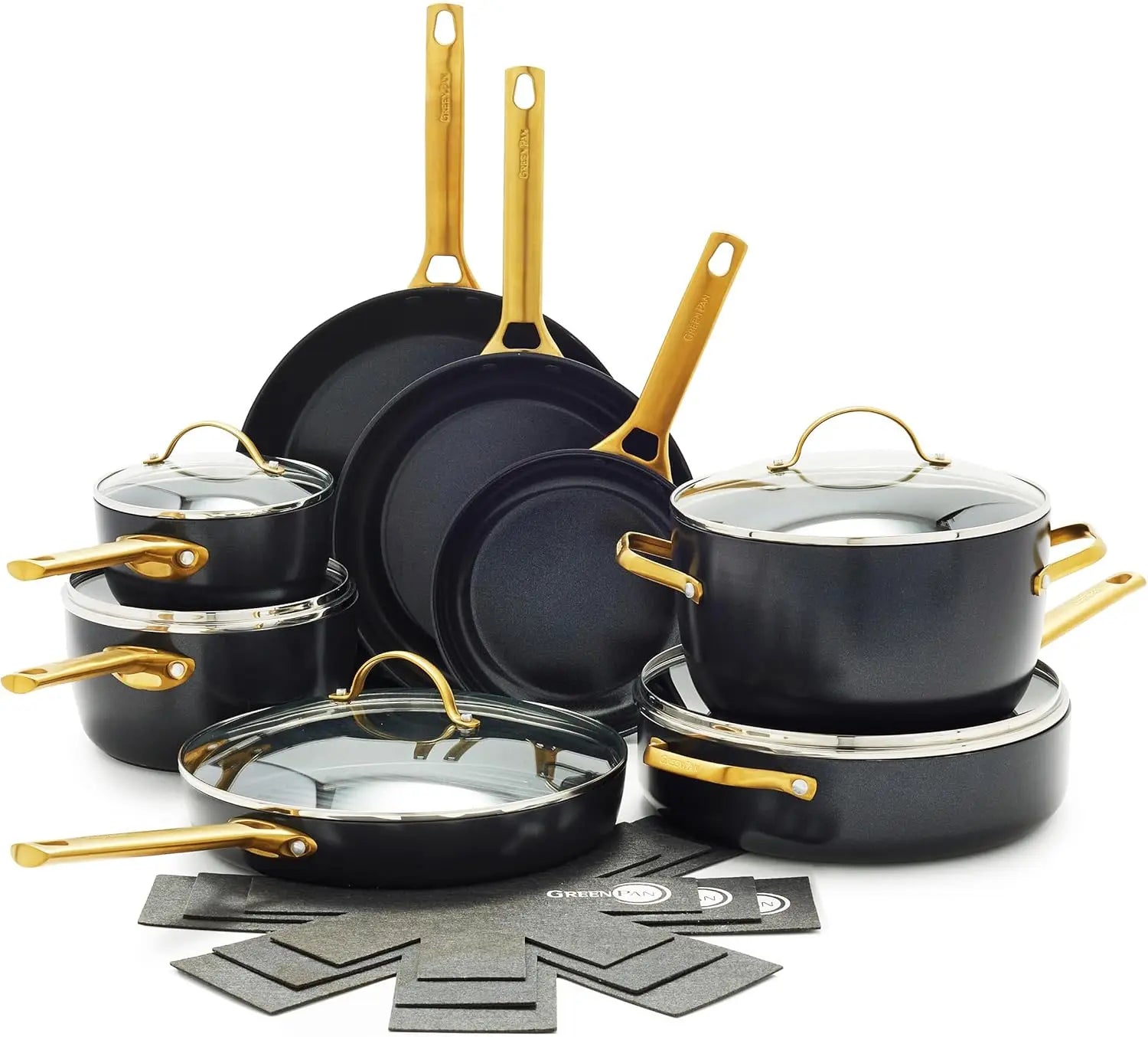 Diamond-Infused Nonstick Cookware Set