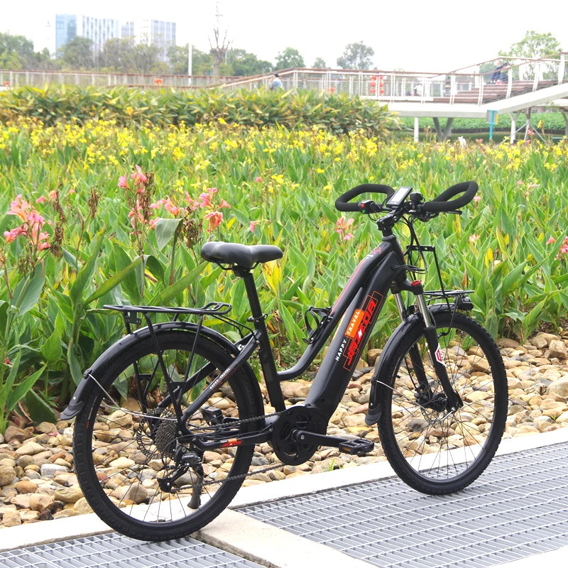 26inch electric torque mid-drive power-assist travel mountain bike 45km/h two-wheeled pedal long-distance travel variable ebike