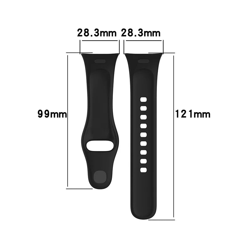 NEW Silicone WatchBand Strap For Xiaomi Redmi Watch 3 SmartWatch Band WristBand XiaoMi Redmi Watch 3 Active Case Protector Cover