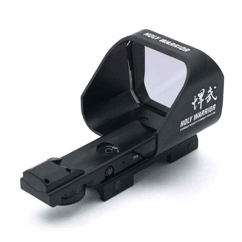 Holy Warrior New Tactical holographic Red Dot Reflex Optic Sight for Hunting Airsoft 20mm guide rail