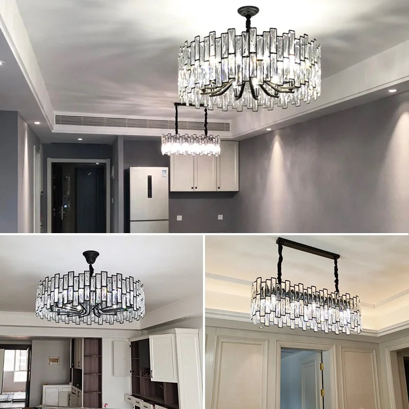 Elegant Crystal Pendant Light