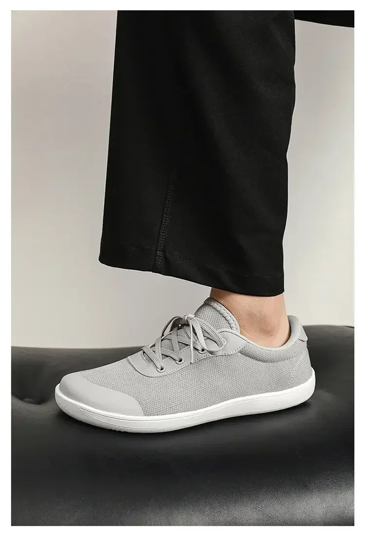 Men Wide Barefoot Shoes Casual Canvas Shoes Big Size Walking Training Minimalist Sneakers Zero Drop Non Slip Women Gym Flats