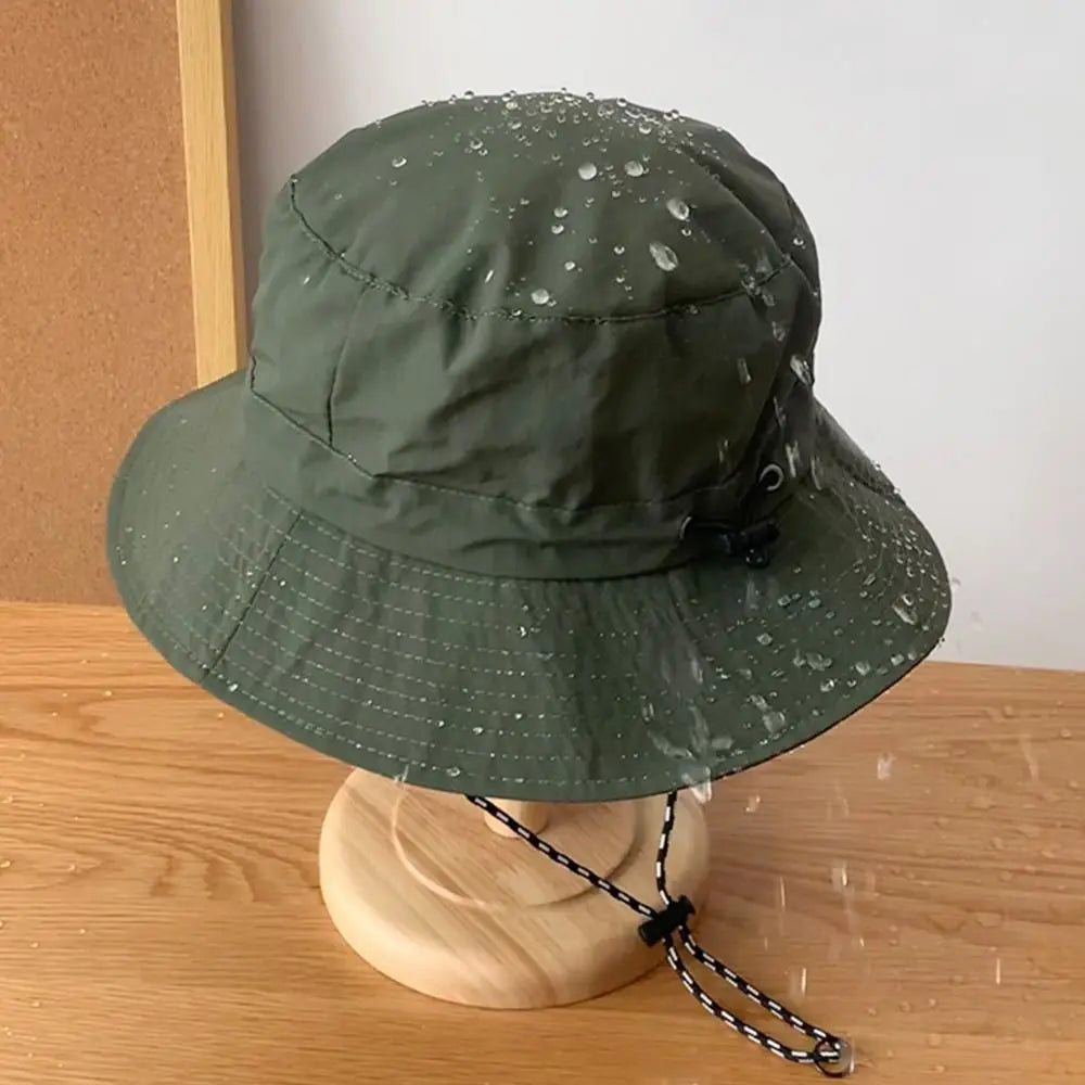 Sun Protection Waterproof Bucket Hat Summer Camping Hiking Cap Anti-UV Sun Hat Mountaineering Caps Panama Hat New Fashion