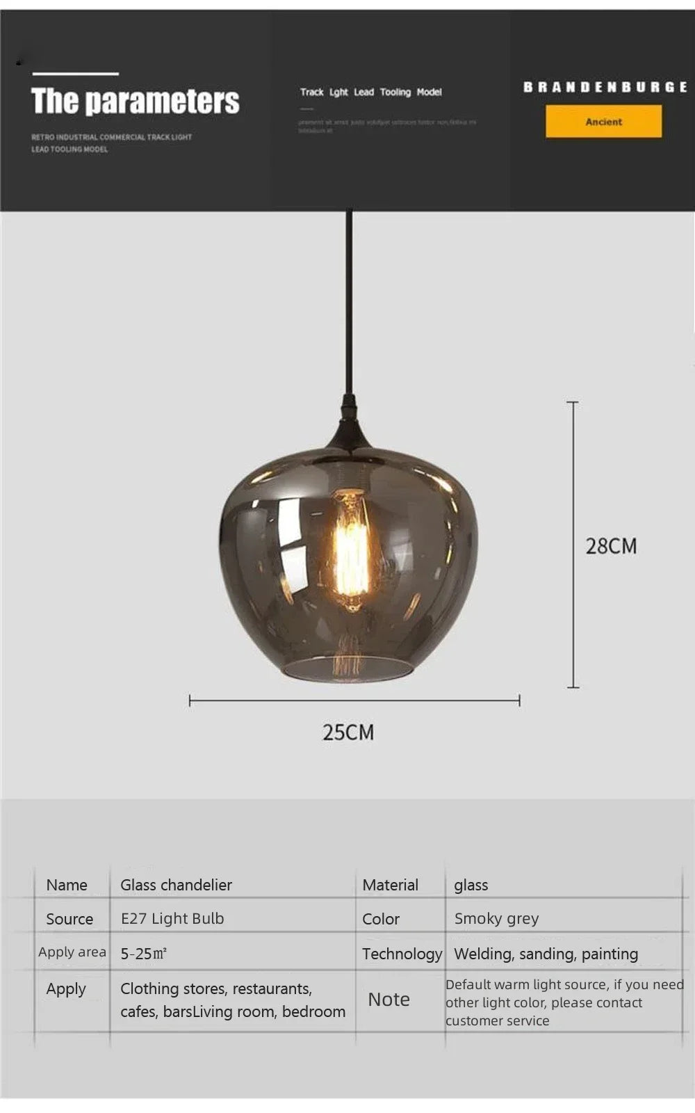 Modern Glass Chandeliers For Dining Tables Living Room Kitchen Office Coffee Hanging Lamp Nordic Home Pendan Light