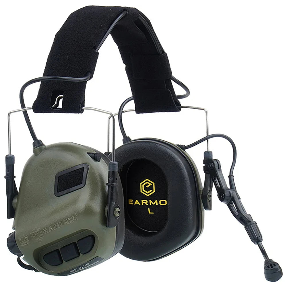 Electronic Shooting Earmuffs EARMOR M32 Tactical Sound Amplification Headset Ear Protection Anti-noise Ear Muff Outdoor Sports