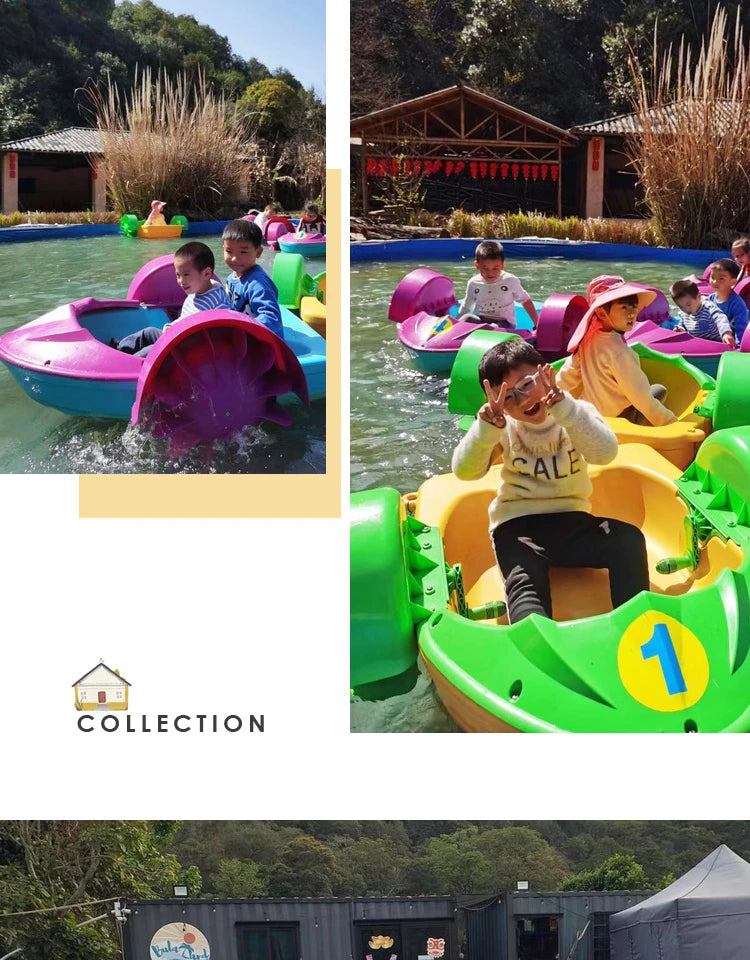 Children's hand rocking boats, hand rocking boats, inflatable water tanks, electric collision boats, water park toysoats