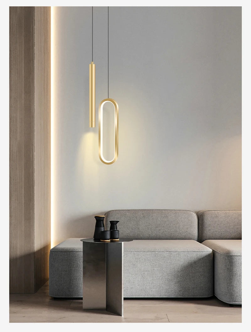 Nordic LED Pendant Light Hanging Lamps Interior Lighting Home Bedside Living Room Dining Tables Kitchen Decoration Pendant Lamp