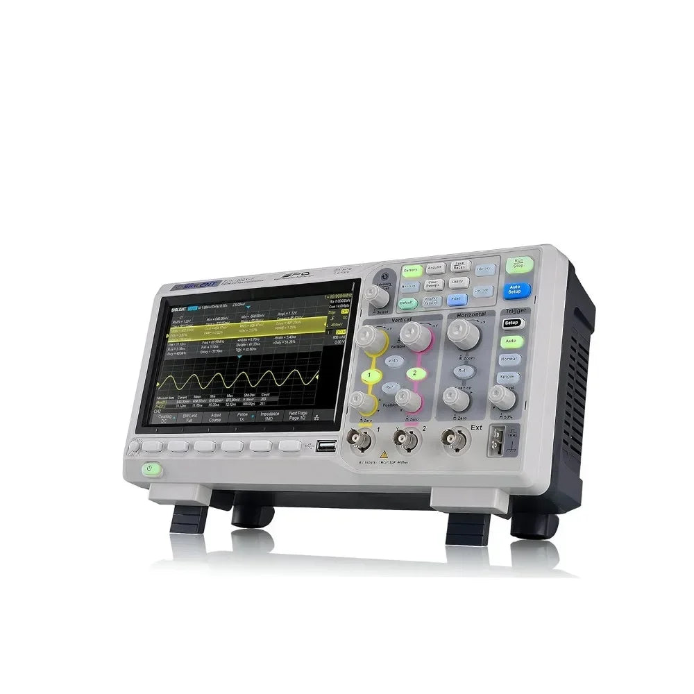 Technologies SDS1202X-E 200 mhz Digital Oscilloscope 2 Channels, Grey