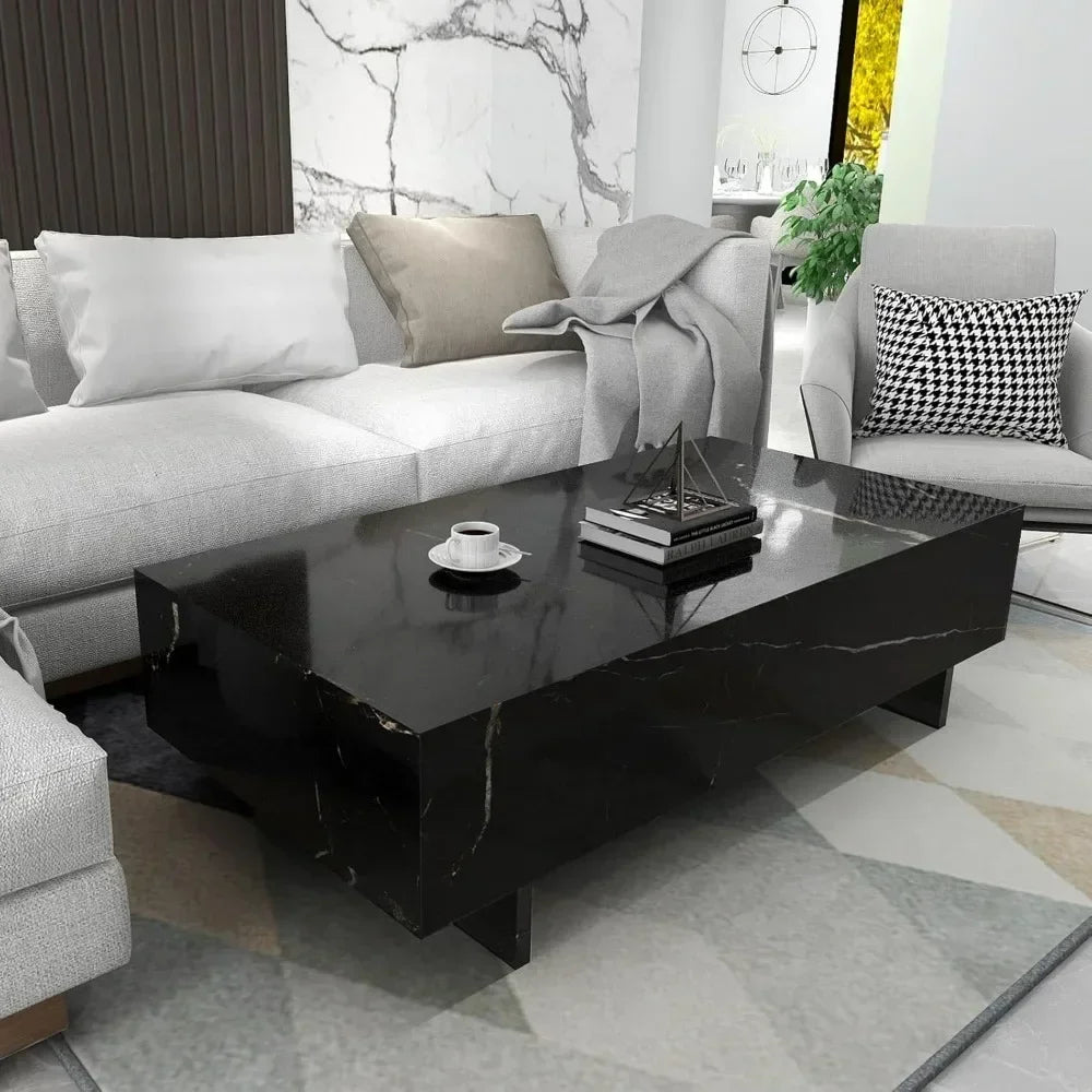 Modern Lift-Top Coffee Table with Storage