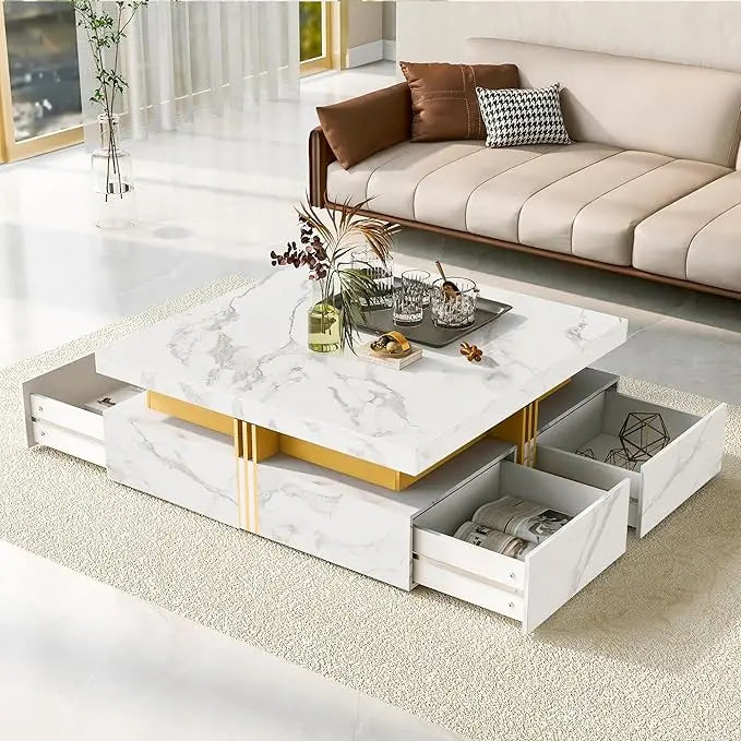 White Marble Coffee Tables