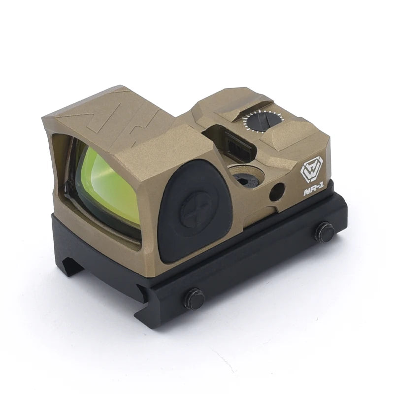 Holy Warrior NR1 Red Dot Sight Tactical Riflescope Rechargeable Reflex Sight Collimator Sight Hunting 20mm Airsoft Accessory