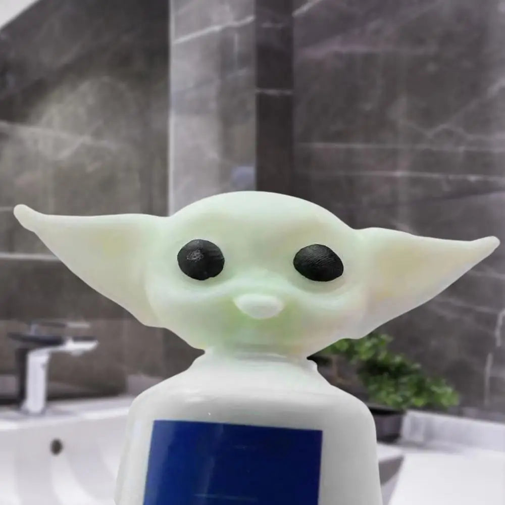 Cute Toothpaste Head Funny Toothpaste Dispenser Cartoon Toothpaste Squeezer Novelty Bathroom Accessories Household for Children