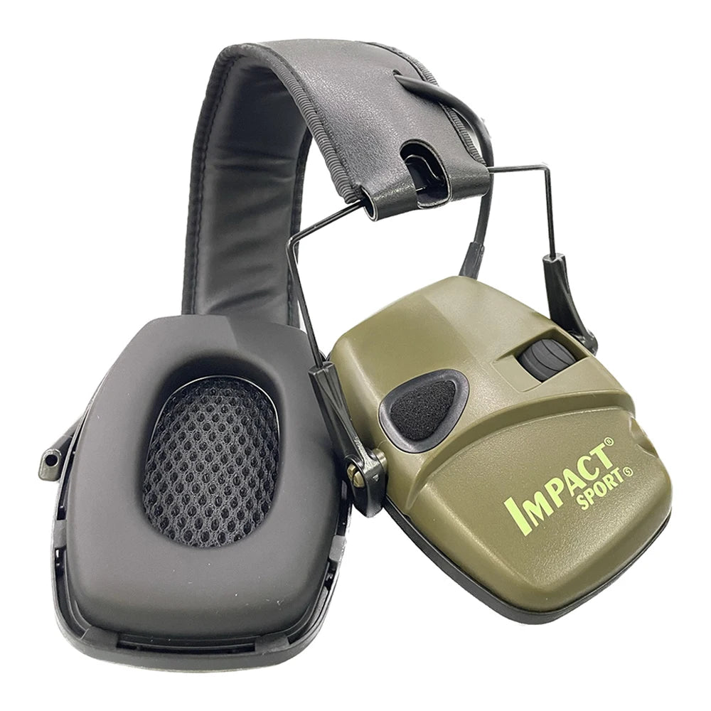 New Impact Sport Tactical Headset Shooting Hunting Ear protector  Headphones Sound Amplification Electronic Noise Damper