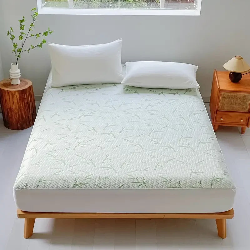 Premium Bamboo Fiber Waterproof Mattress Protector