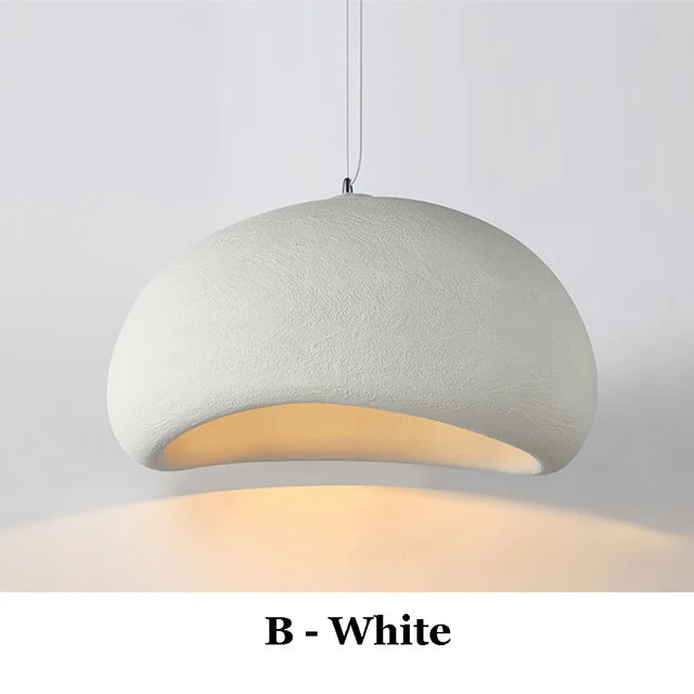 Nordic Wabi-Sabi LED Pendant Lamp – Modern Hanging Light