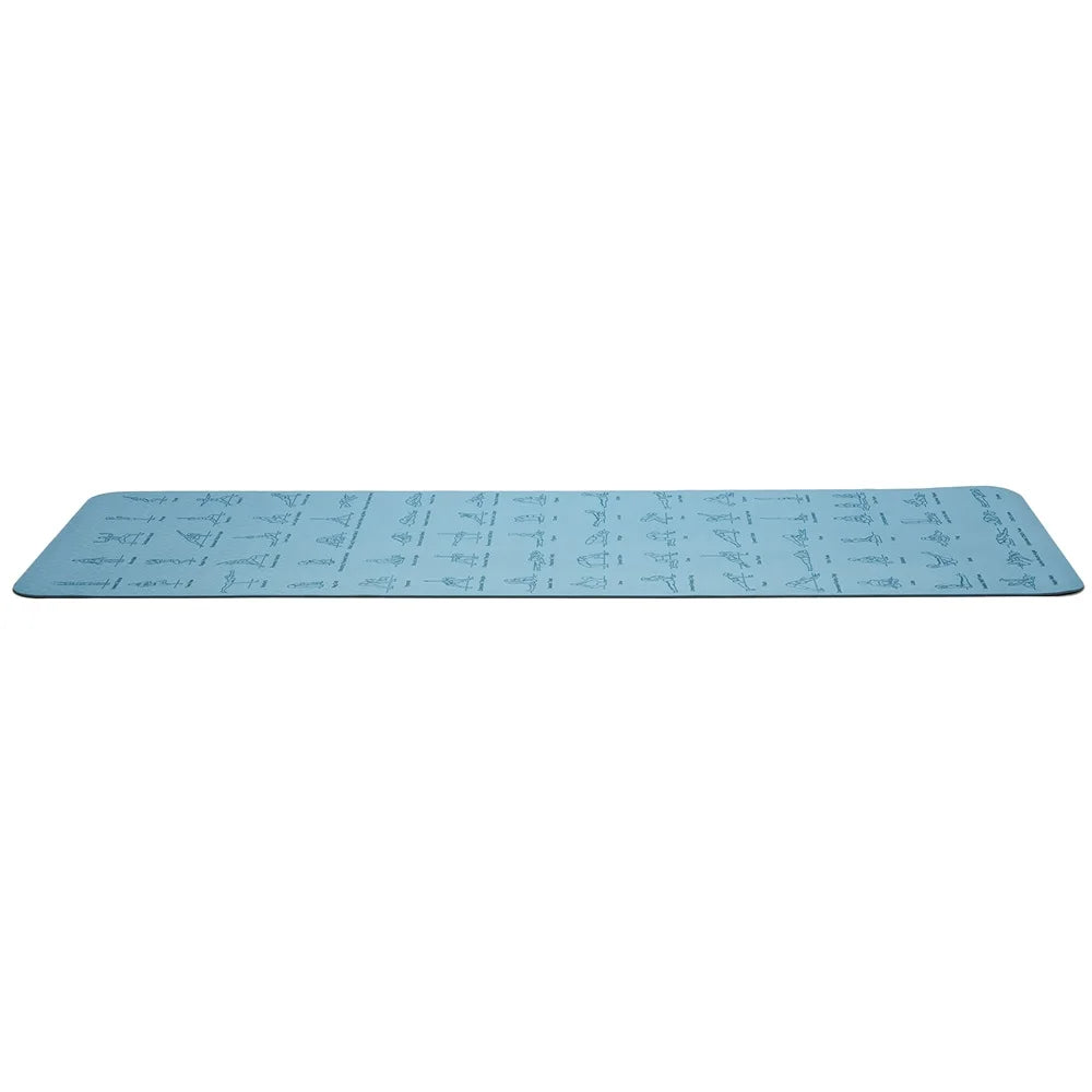 TPE Yoga Mat 183*61 Eco-friendly Non-Slip Exercise Fitness Mat For Pilates Gymnastics Mat Fitness Equipment