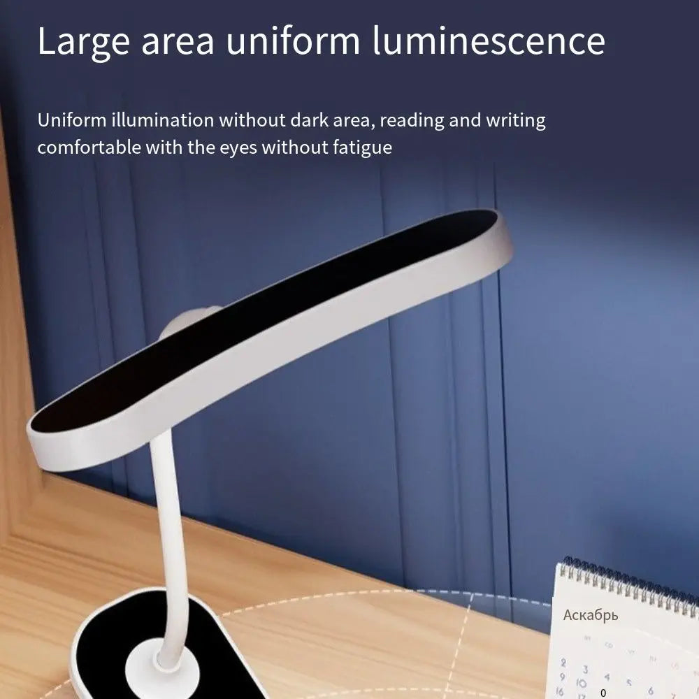 Portable 30 LED Book Lamp USB Rechargeable 3 Colors Night Light with Clip Brightness Adjustable Reading Desk Lamp Clip-On Table