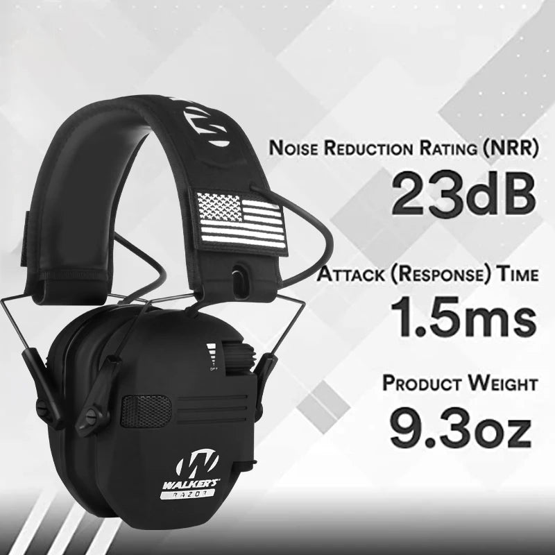 Original Tactical Electronic Shooting Earmuff Outdoor Sports Anti-noise Headset Impact Sound Amplification Hearing