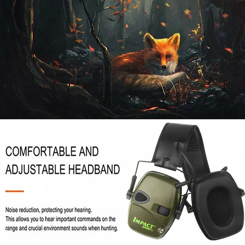 Electronic Shooting Earmuff Impact Sport Anti-noise Ear Protector Sound Amplification Tactical Hear Protective Headset 1/4/5pcs