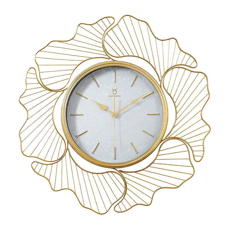 Unusual Creative Wall Clock Modern Design Gold Stylish Wall Clock Luxury Orologio Parete Room Decorations For Girls HY50WC