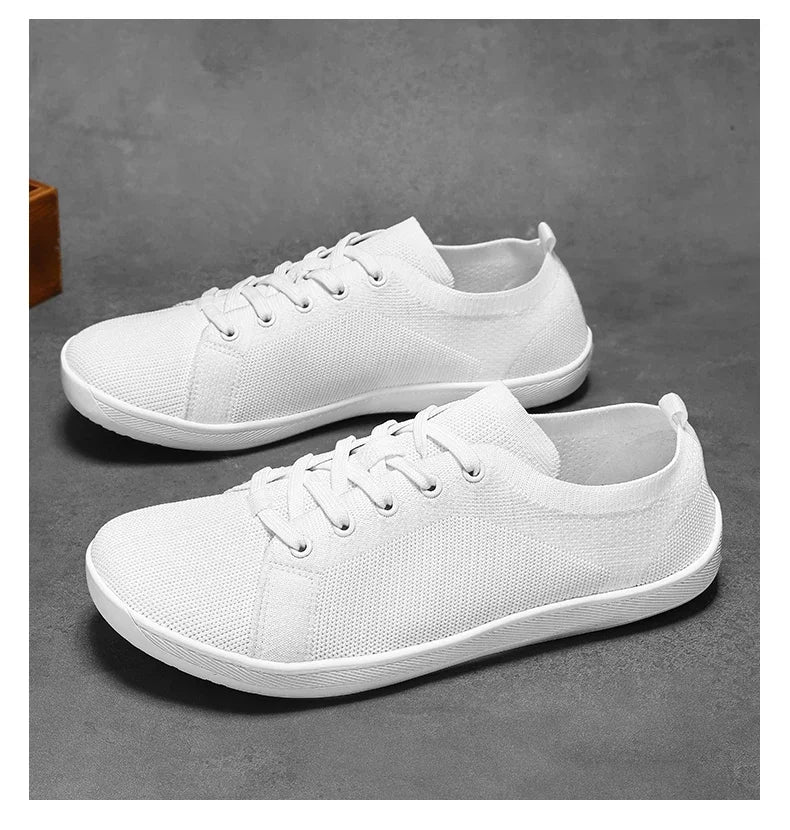 New Unisex Wider Shoes Breathable Mesh Men Barefoot Wide-toed Shoes Brand Flats Soft Zero Drop Sole Wider Toe Sneakes Large Size