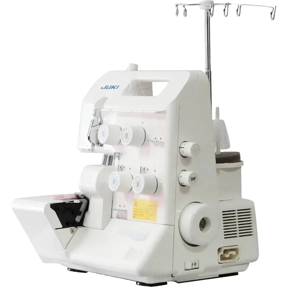 eries, MO654DE Portable Thread Serger Sewing Machine, White