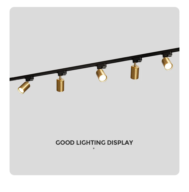 Moden Led Track light COB Whole Set Track Lights Aluminum Rails Track lighting Fixture For Clothing Shop Living Room Home