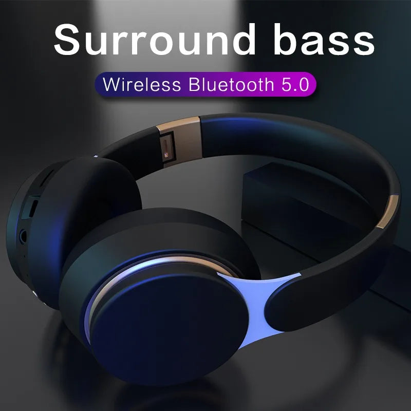 HiFi 9D Bass Stereo Wireless Headphones