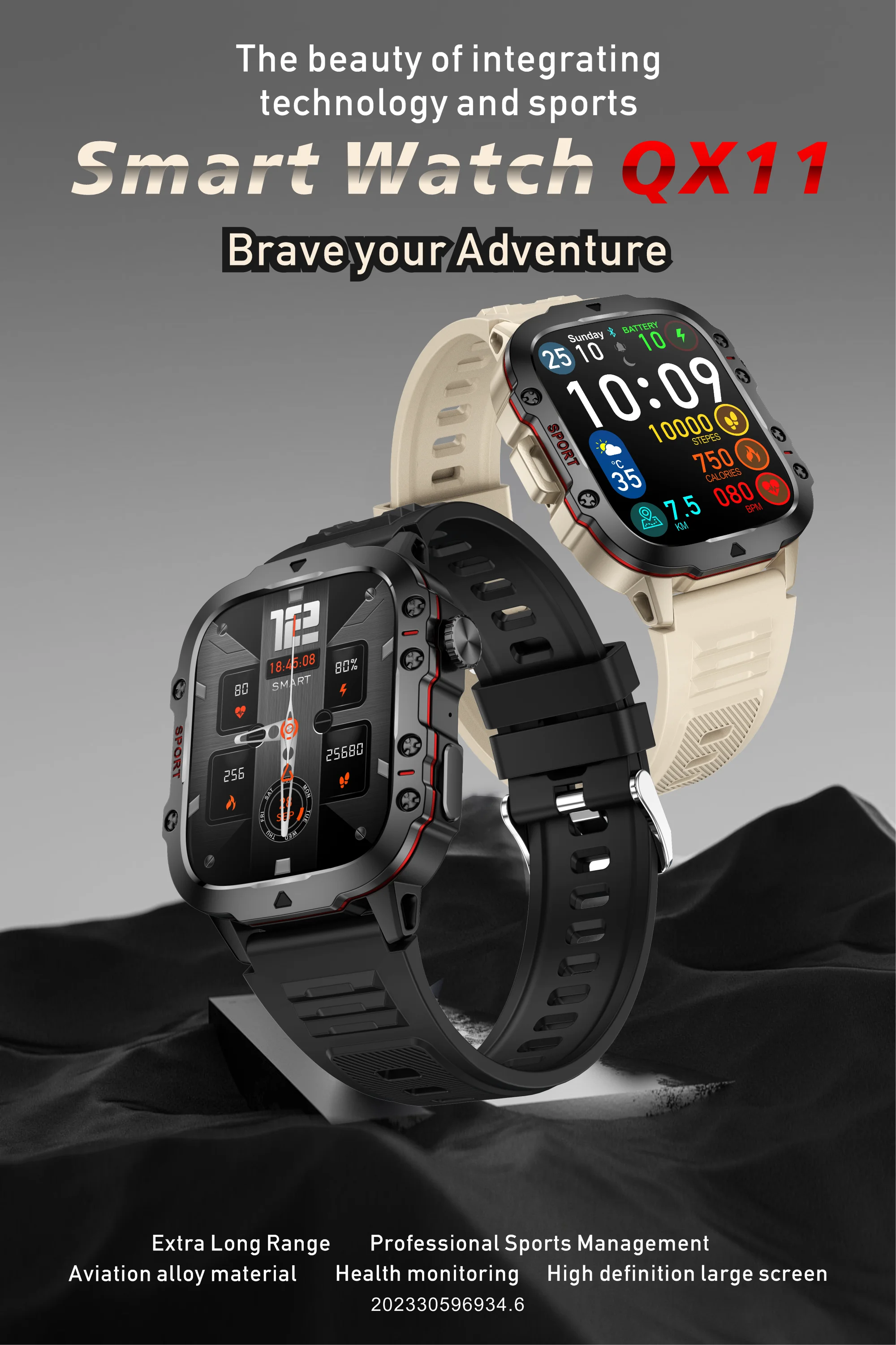 Military Men Smart Watch Bluetooth Call Fitness Clock Heart Monitor 3ATM Swim Waterproof Sport Smartwatch for Xiaomi iPhone 2024