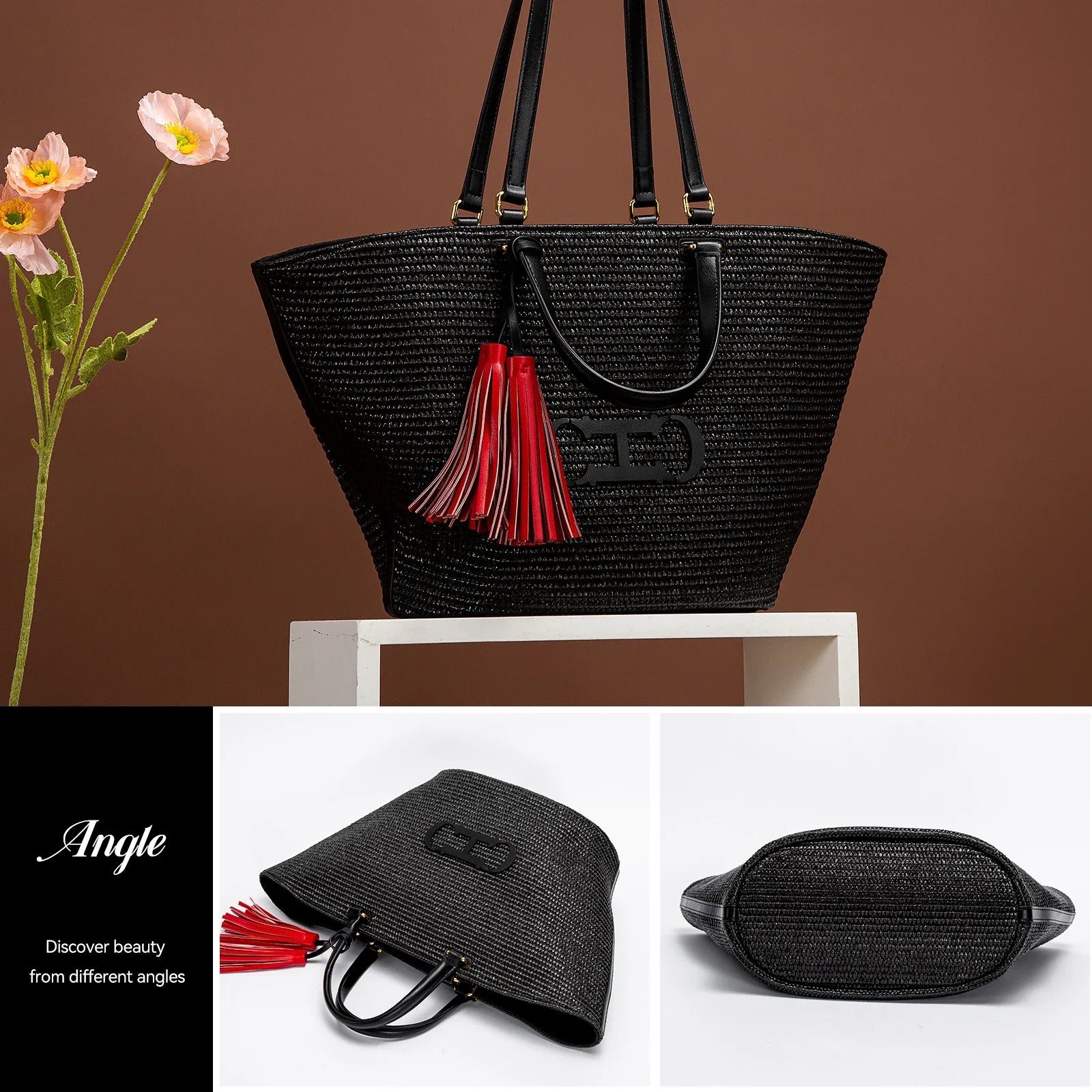 Elegant Large-Capacity Tote Bag – Stylish & Versatile