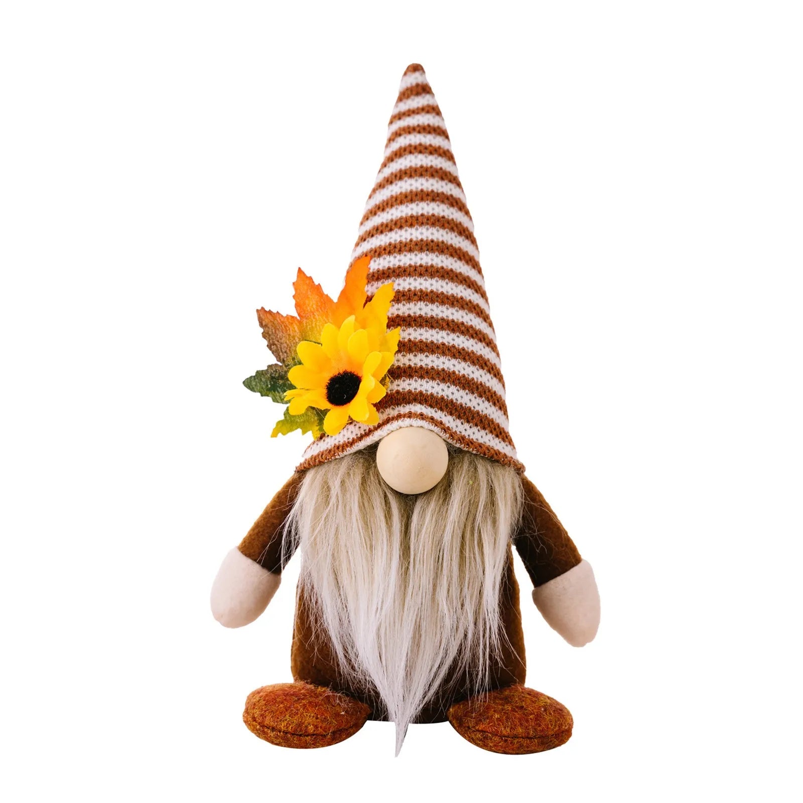 Fall Gnome Sunflower Maple Doll Harvest Autumn Elf Dwarf Plush Faceless Dolls Ornaments for Home Halloween Thanksgiving Decor