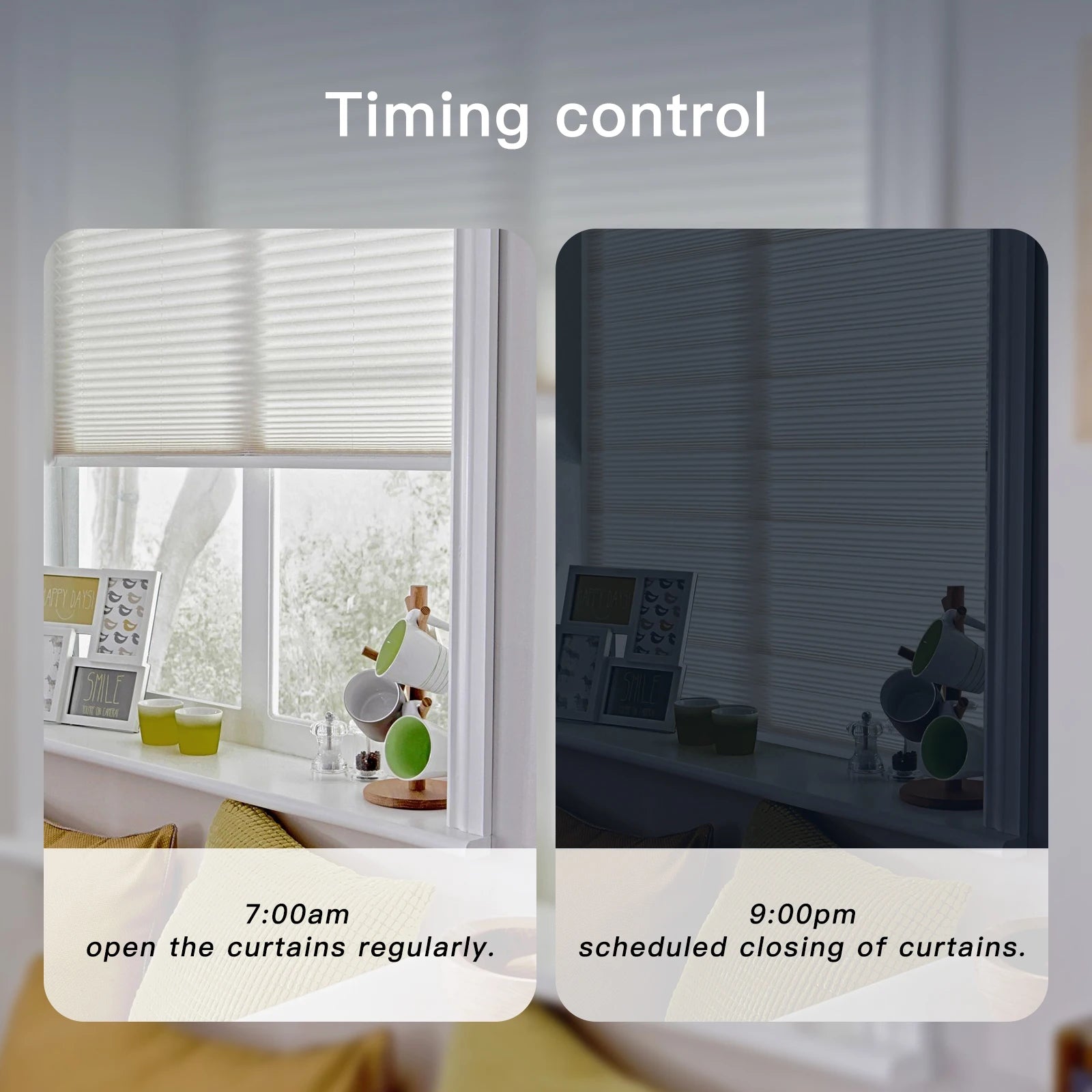 MOES Tuya WiFi Smart Motor Electric Chain Roller Blinds Shade Shutter Drive RF Remote Kit Smart Life App via Alexa/Google