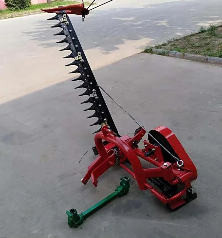 Mower, reciprocating lawn mower, four-wheel tractor with alfalfa and mugwort cutting machine, large grassland pasture trimming