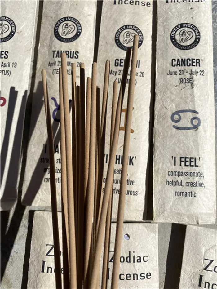 Nepal Zodiac Handmade Line Incense Natural Incense Bamboo Stick Incense DIY Indoor Incense Natural Plants To Cheer Up The Spirit