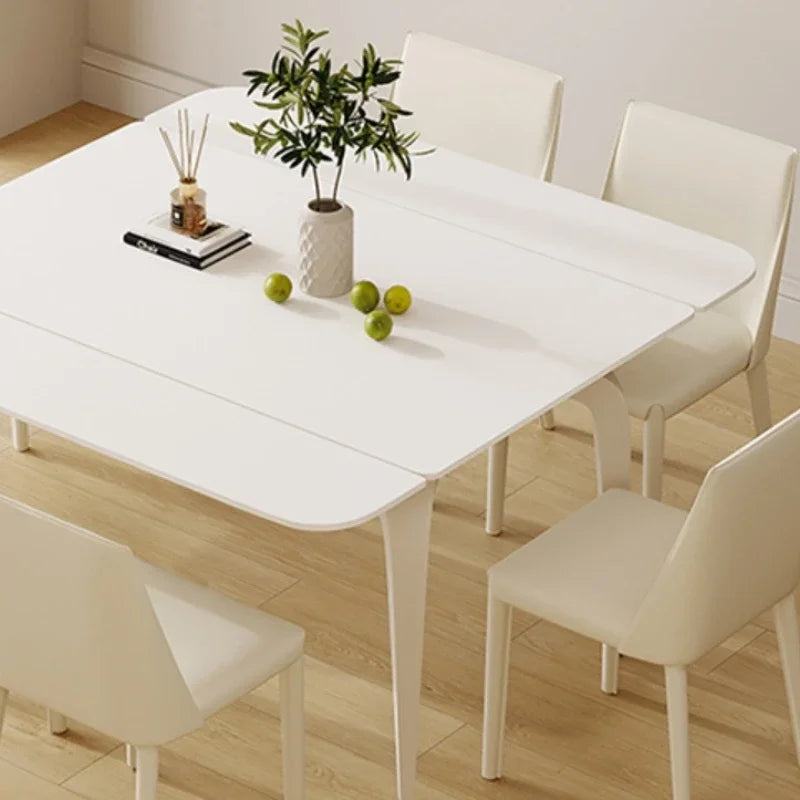 Modern Design Dining Table Nordic White Balcony Study Kitchen Tables Manicure Poker Tavoli Da Pranzo Small Furniture HD50CZ