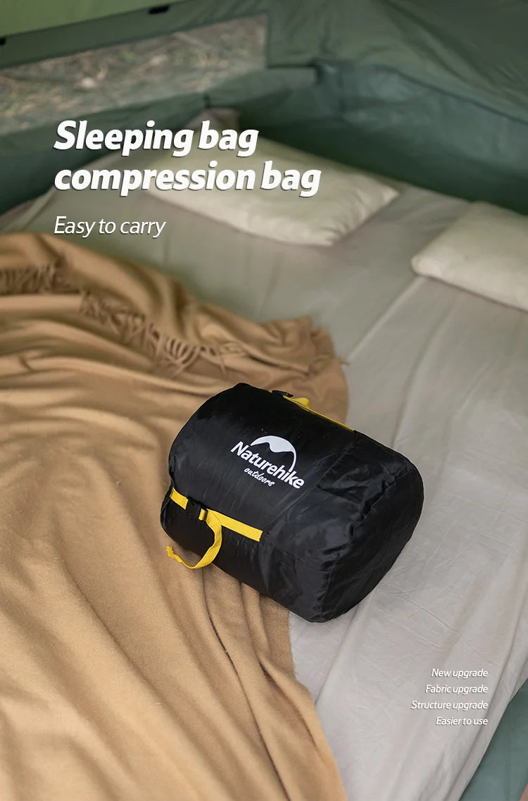 Naturehike Compression Bag for Sleeping Bag Waterproof Compression Sack 300D Oxford Sleeping Bag Storage Bag NH19PJ020