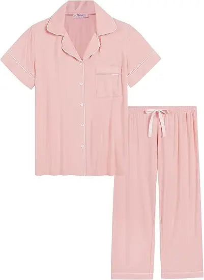 Joyaria Women's Bamboo Pajama Set