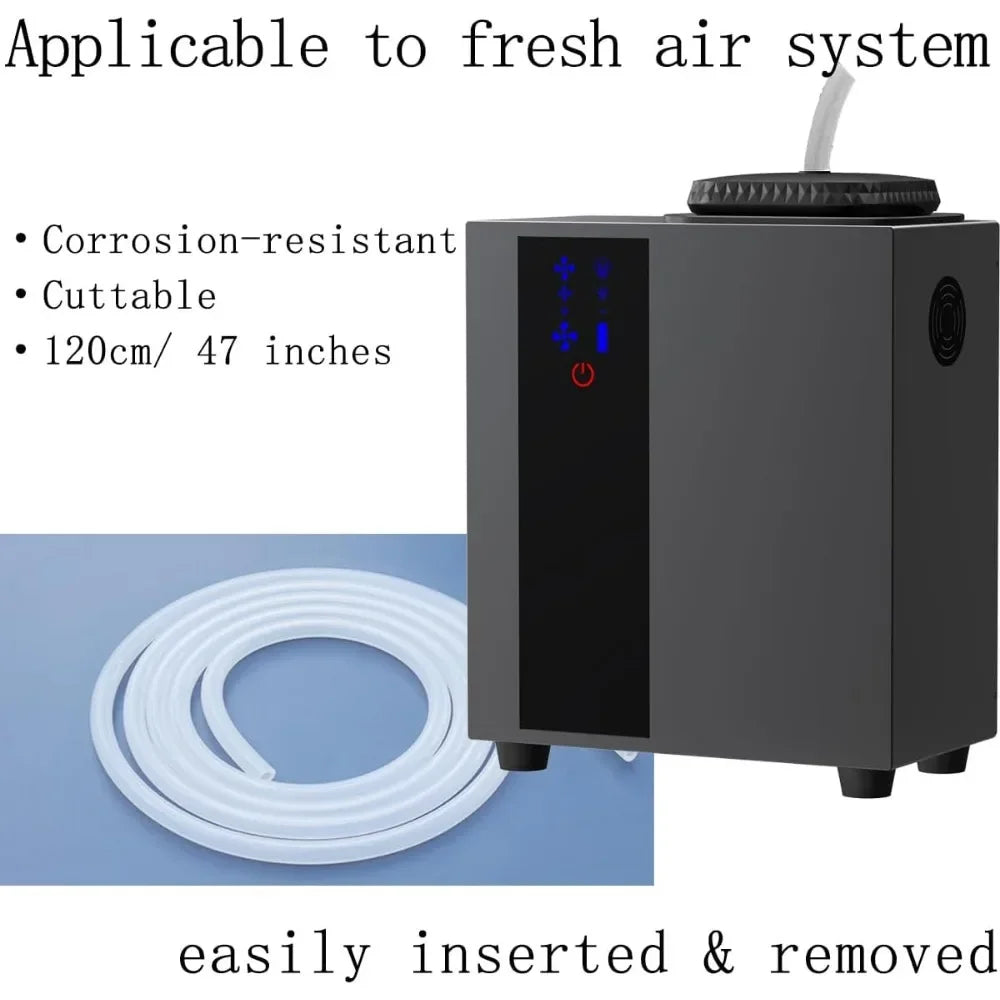 Aromatherapy Scent Collection HVAC Diffuser-Area 5300 sq.ft or Full Air System,6.8Fl Oz/200ml,Bluetooth Control,X2000 Black,