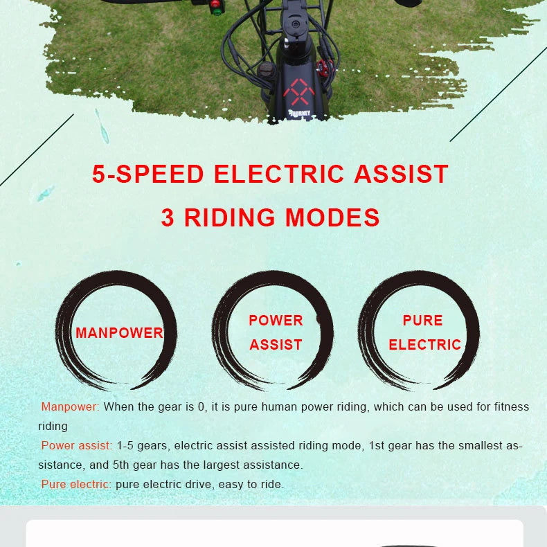 27.5inch electric mountain bike torque middle drive booster motor travel bike 45km/h XC electric bike