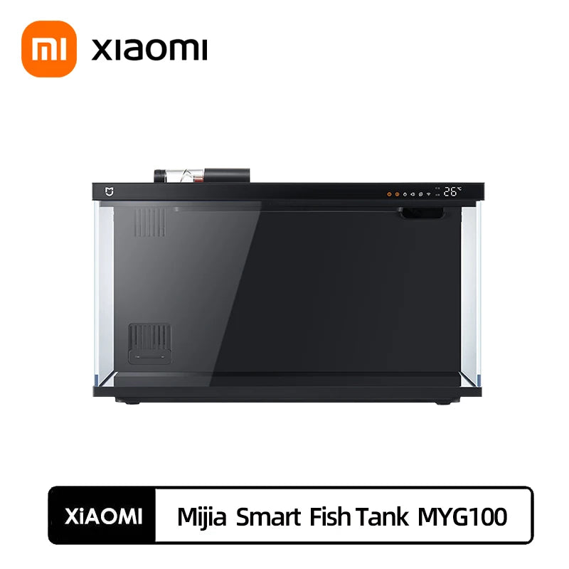 Xiaomi Mijia Smart Fish Tank MYG100 Work With Mijia APP Mobile controlled remote feeding Smart Lighting System Light Aquarium