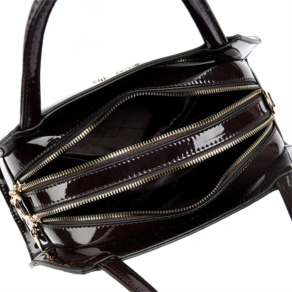 Patent Leather Handbags for Women