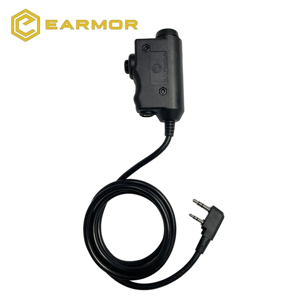 EARMOR M32 MOD4 Tactical Headset Anti Noise Headphones Military Aviation Communication Shooting Earphone with M51 PTT Adapter